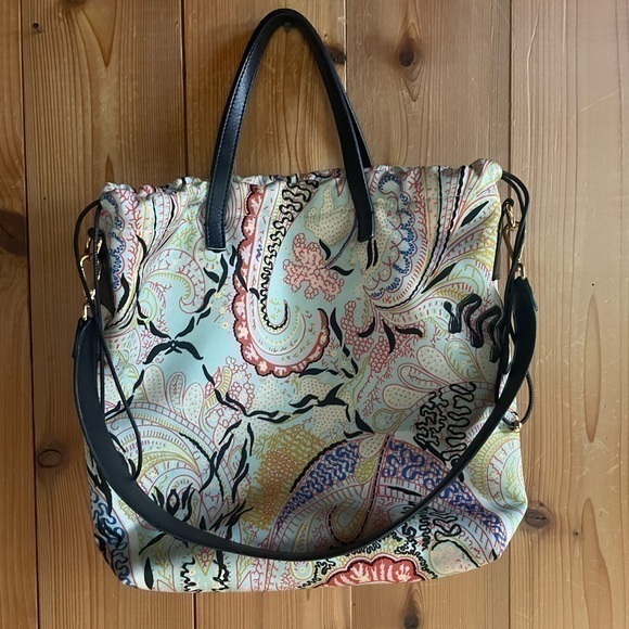 Etro Handbags - Etro Satin Paisley Handbag